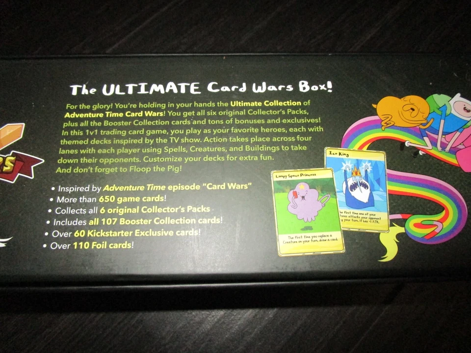 Adventure Time Card Wars 10th Anniversary Ultimate Collection Kickstarter Sealed - Image 3 of 4