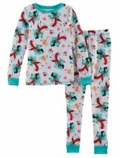 NWT Cuddl Duds 2T-3T Girls Disney Elena of Avalor 2 PC Thermal Warm Base Layers