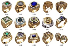 set of 15 pcs WAX PATTERNS for Lost Wax Casting silver or gold Jewelry_m9