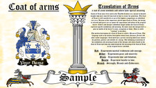 Llord-Lowrdes COAT OF ARMS HERALDRY BLAZONRY PRINT