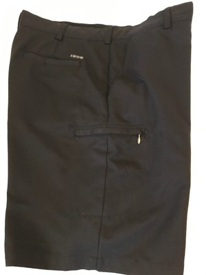 IZOD Mens Black Golf Classic Shorts with Front Zipper Pockets 40 | eBay