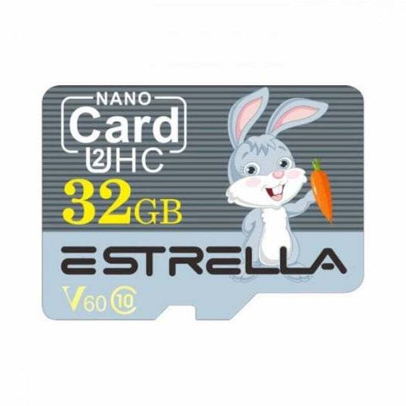 Cute Cartoon Animal Pattern High Speed Micro Sd Card U2hc Sdhc V60 Class 10 Memo