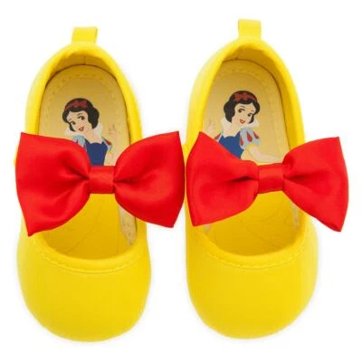 NEW Disney Store Snow White Baby Costume Shoes Yellow many sizes