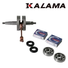 For KX85 KX100 Crankshaft Bearing Oil Seal Kit 06~13 KALAMA Crankshaft MIT