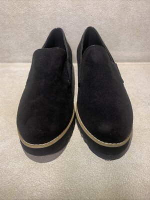 COMFORTVIEW TAREN BLACK SLIP-ON WOMENS SIZE 10W LOAFERS SHOES- NEW