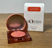Huda Beauty GloWish Cheeky Vegan SASSY SAFFRON Blush Full Sz NIB New!