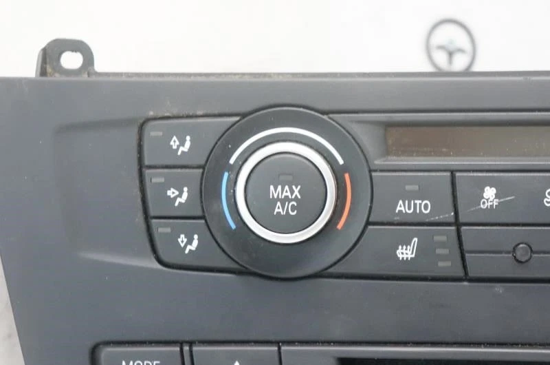 BMW X3 2014 panel de control de temperatura de radio control 9208592 OEM Foto 2 de 4
