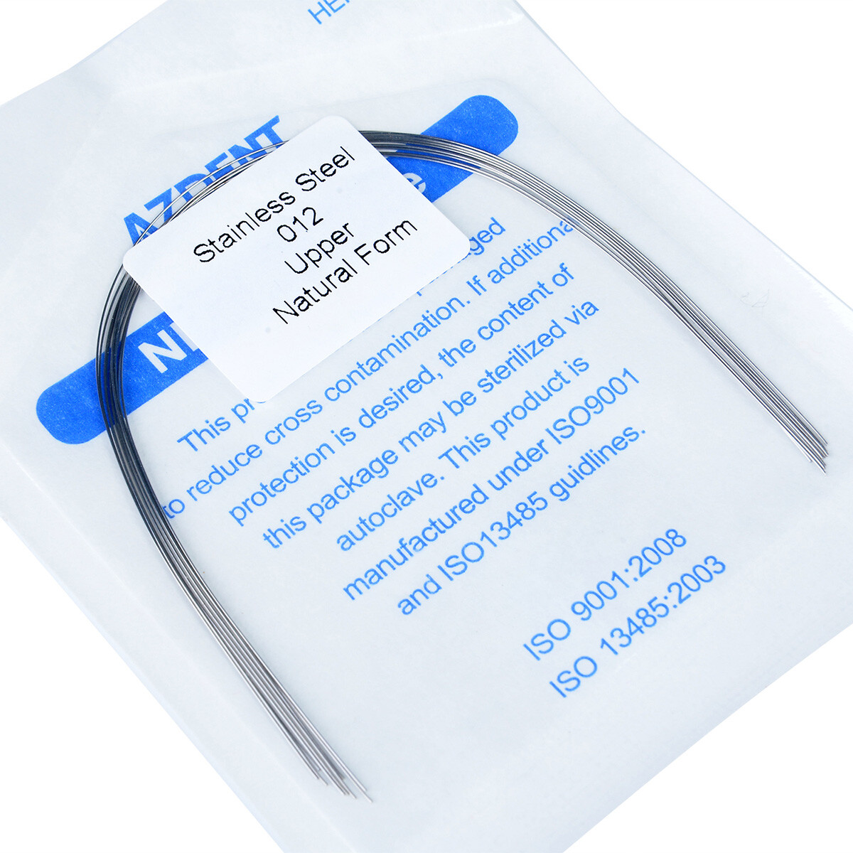 10 Pz/pacco AZDENT Dentale Ortodontico In Acciaio Inox