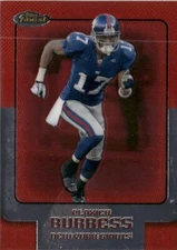 2006 Topps Finest Football Plaxico Burress New York Giants #87