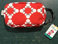 Disney Baby Minnie Mouse Diaper Shuttle With Changing Pad Carry Store Organize