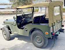 Summer Soft Top Fits On Civil Bows For Willys Jeep Cj2acj3acj3abm38m38a1
