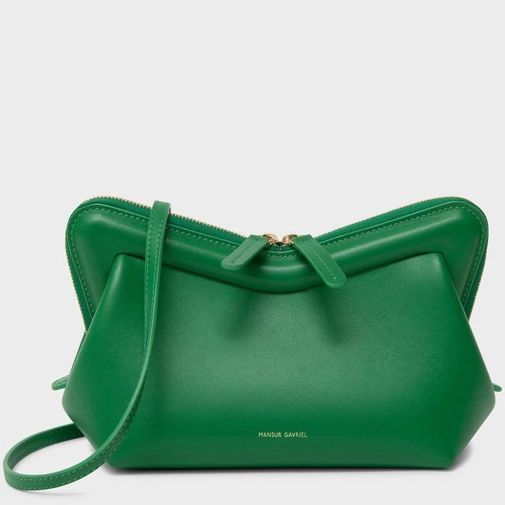 Mansur Gavriel Mini M Frame Leather Bag