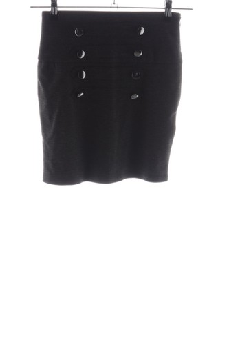 CHRISTIAN BERG Jupe taille haute Dames T EU 42 noir style décontracté