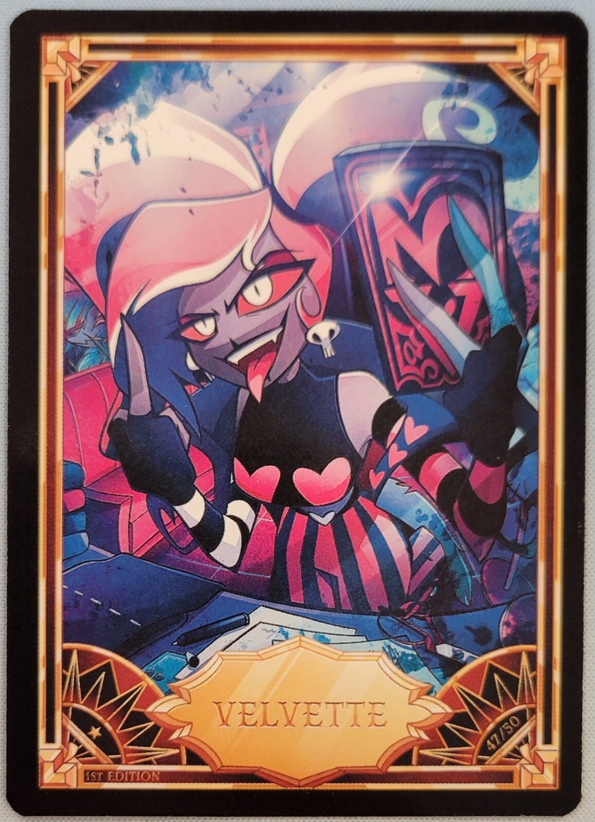 Hazbin Hotel Vivziepop 1st Edition Trading Card Velvette 47/50 | eBay