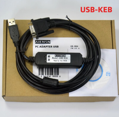 1PCS NEW USB-KEB For KEB debugging cable for F4 / F5 series inverter RS232 panel