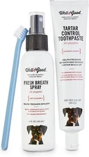 Tartar Control Toothpaste & Fresh Breath Spray (NO TOOTHBRUSH)