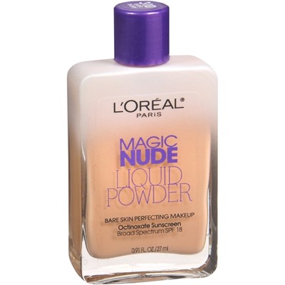 L'oreal Loreal Magic Nude Liquid Powder Bare Skin Perfecting MakeUp w/  SPF18