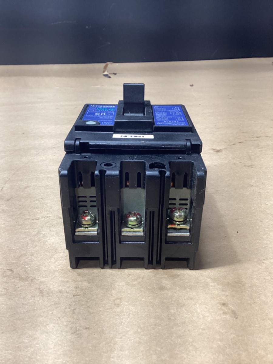 Mitsubishi Circuit Breaker NF60-CP 3P 60A # 107M40 | eBay