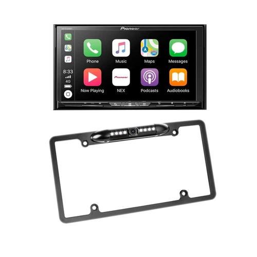 Pioneer AVH-W4500NEX 7" Double DIN Touchscreen  Receiver + License Plate Camera