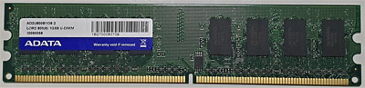 ADATA AD2U800B1G6-2 1GB DDR2 800MHz Arbeitsspeicher RAM