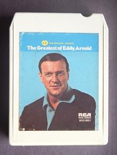 Eddy Arnold (The Greatest of Eddy Arnold) 8 Track Tape (Country)(1973)