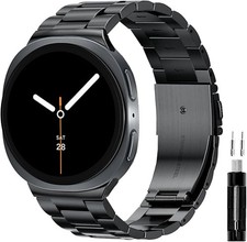 Stainless Steel Strap Compatible with Samsung Galaxy Watch 40mm 44mm 46mm