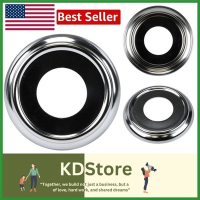 Chrome Metal Tub Spout Remodeling Cover Ring