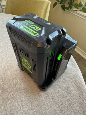 #ad Greenworks Pro 60V 5Ah Extended Run Battery LB60A02 amp; Charger CH60A00 $40.00