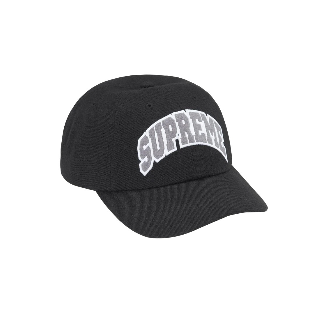 Supreme Feutre Arc 6 Panneaux Noir   24FW