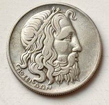 Griechenland 20 Drachmen 1930 Silber