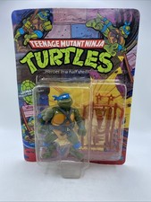 1988 Vintage TMNT Teenage Mutant Ninja Turtles Leonardo Playmates UNPUNCHED-READ