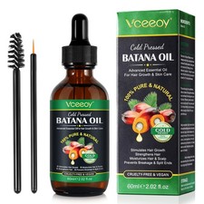 Batana Oil for Hair Growth: 100 Natural and Pure Batana Oil Sourced from Hondur