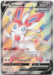 Sylveon V (Full Art) 183/203 Evolving Skies