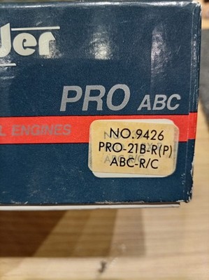 Vintage Thunder Tiger PRO 21B-R(P) Nitro Car Engine NIB New No. 9426