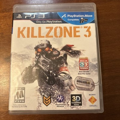 Killzone 3 Sony PlayStation 3, 2011, Complete with Manual