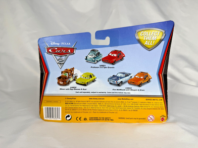 Disney Pixar Cars 2: Professor Z and Tyler Gremlin Walmart