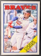 2023 Topps Ozzie Albies #T88-63 1988 Baseball 35th Anniversary Insert Braves