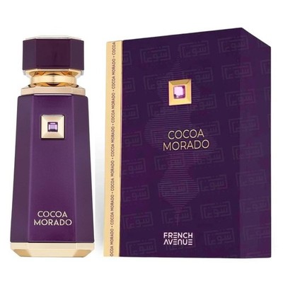French Avenue Cocoa Morado EDP, 3.4oz-Saffron, Cinnamon, Agarwood, Oud, Leather