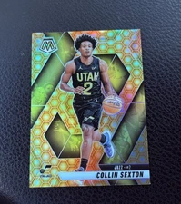 COLLIN SEXTON 2024-25 MOSAIC BASKETBALL HONEYCOMB PRIZM SSP JAZZ A Q5245