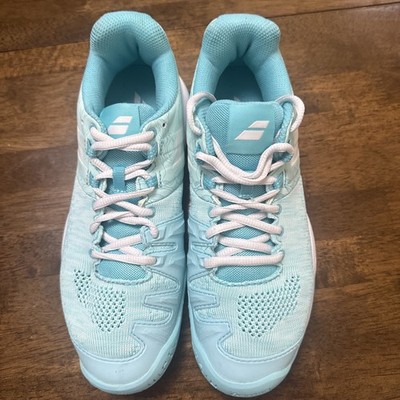 Babolat Women's Propulse Blast All Court Tennis Shoes Turquoise Sz 8.5
