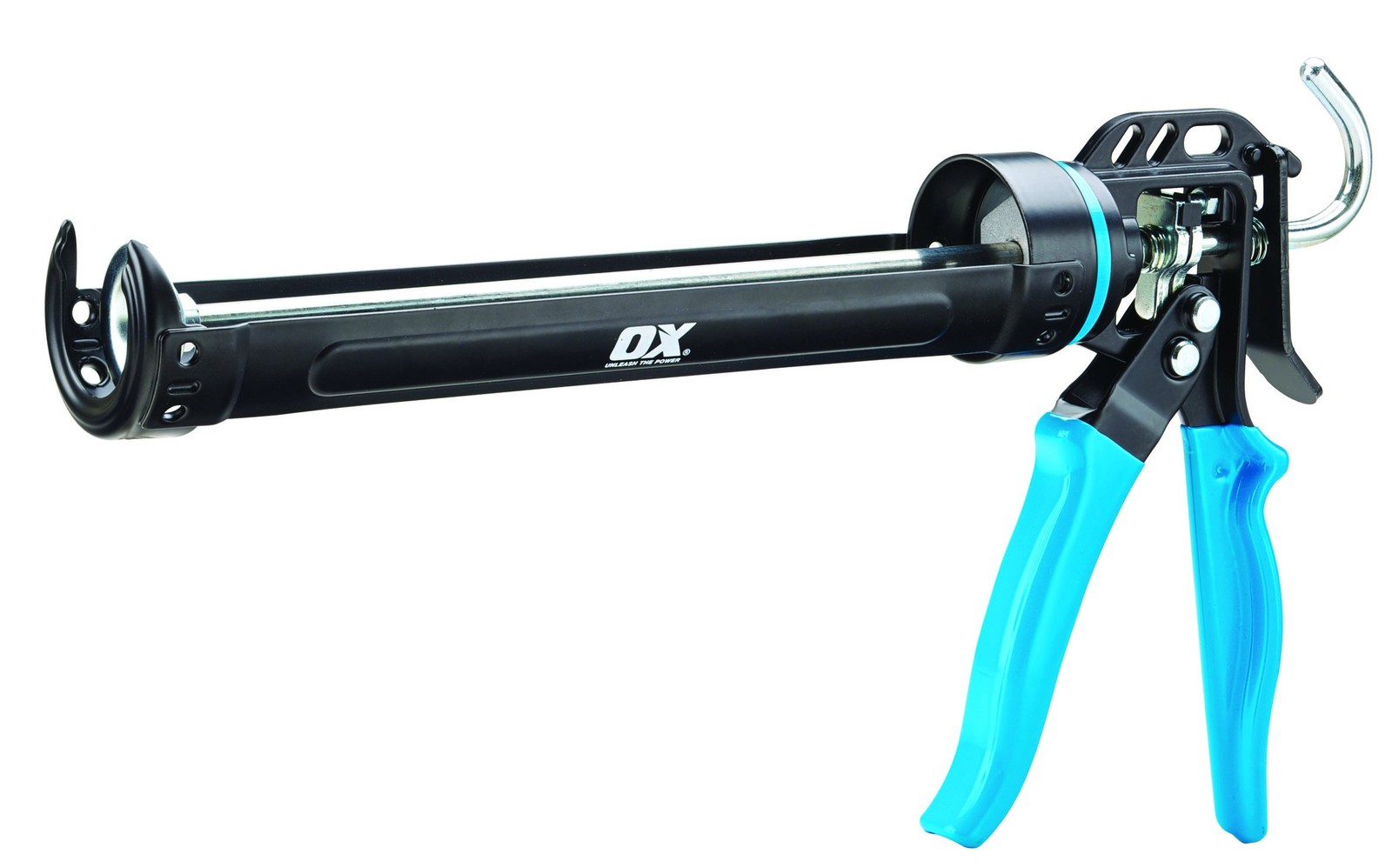 OX Pro Heavy Duty Sealant Gun 400ml Dripless Steel Frame Silicone Mastic Caulk - Image 8