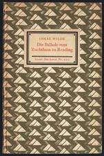 Oskar Wilde - DIE BALLADE VOM ZUCHTHAUS ZU READING - Insel-Bücherei Nr. 220