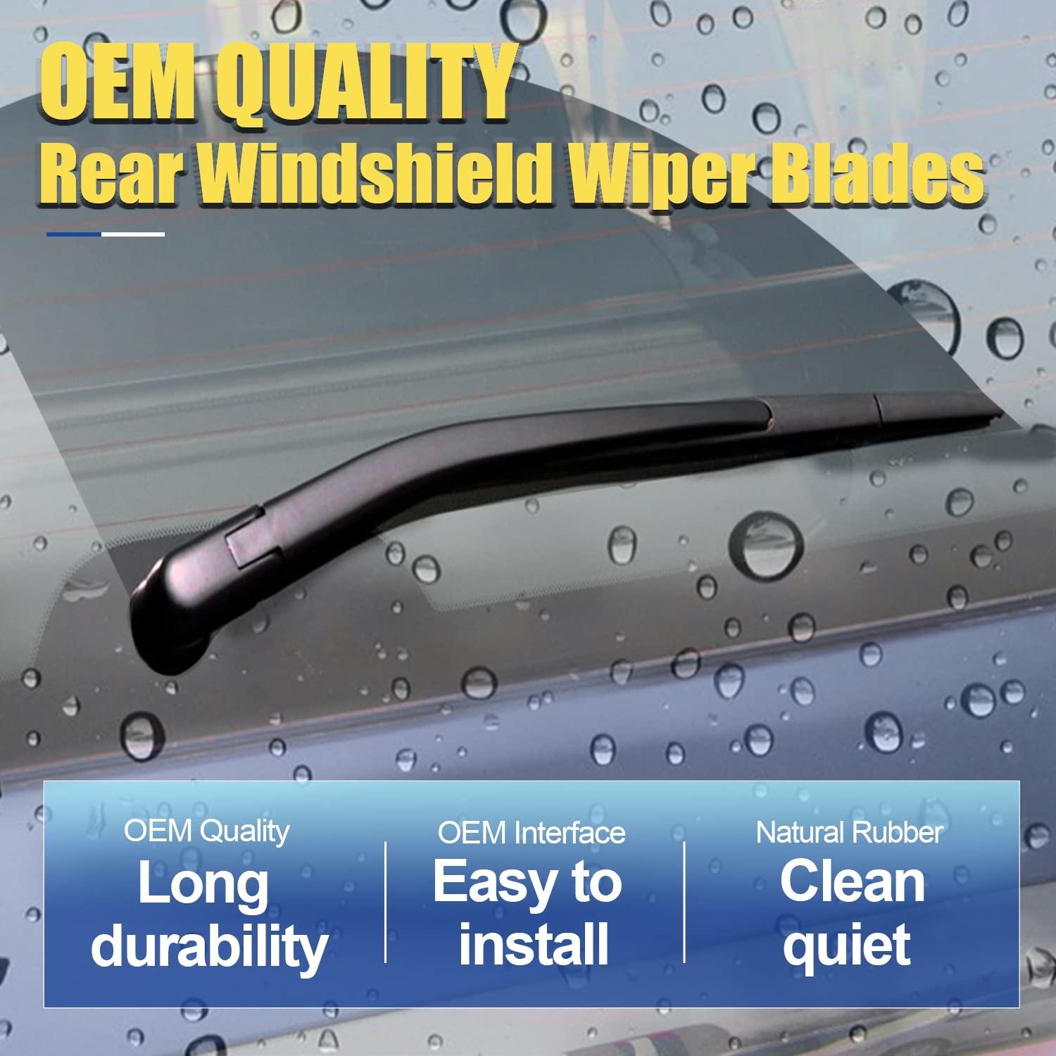 3 Wipers Factory Replacement For 2008-2018 Jeep Wrangler JK 2007 2008 2009 thumbnail 12