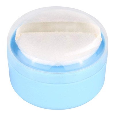 After-Bath Puff Box Empty Body Powder Container Dispenser Case with Sifter