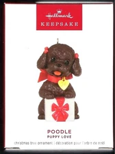 2024 Hallmark Puppy Love Poodle 2024 Keepsake Ornament 34th in Series