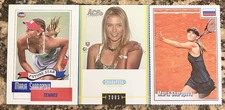 Lot Of 3 MARIA SHARAPOVA 2005 RC Ace Rookie Card. Future Star Tennis Tribute!