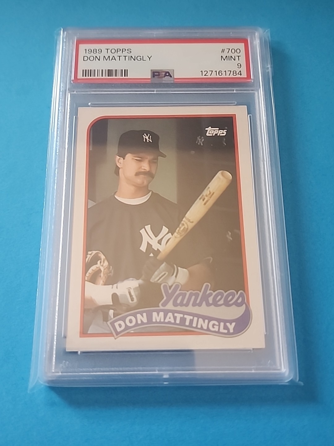 1989 TOPPS #700 DON MATTINGLY 🔥PSA 9 MINT🔥New York Yankees Legendary Captain