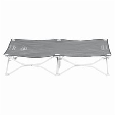 Regalo Gray Portable My Cot Toddler Bed,48" Long by 24.5" Wide,Ages 2 to 5 Years