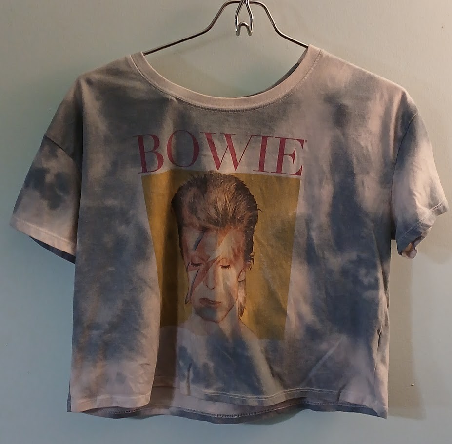 David Bowie Small/Child T-Shirt Light Blue