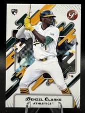 2025 Topps Pristine 51 Denzel Clarke Athletics Rookie